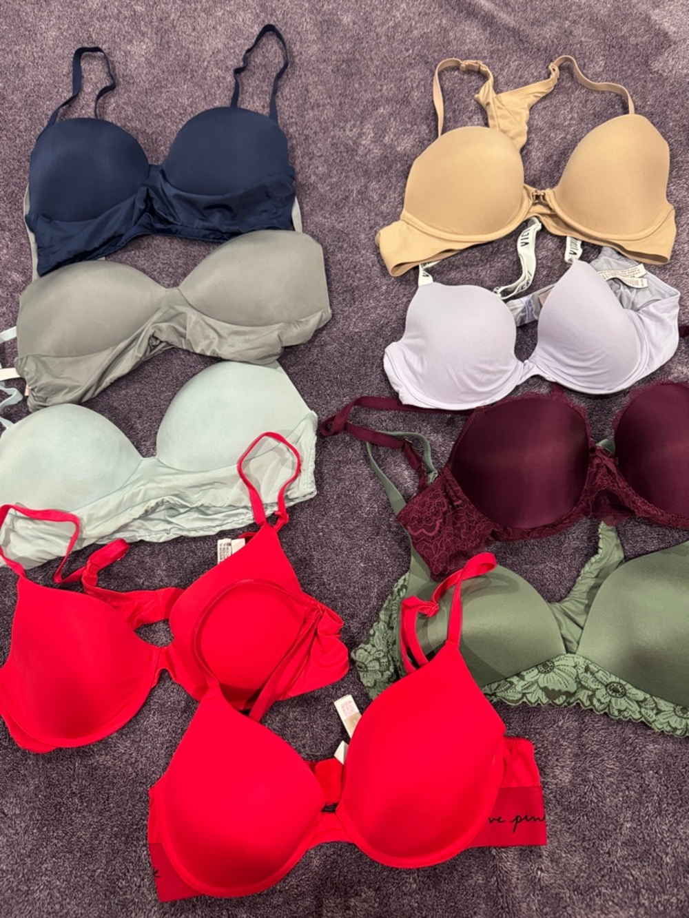 Victoria secret, pink & aerie .Women’s Molded  Bra